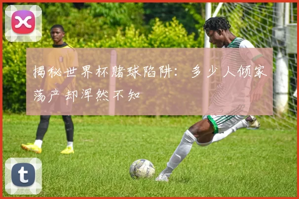 揭秘世界杯赌球陷阱:多少人倾家荡产却浑然不知
