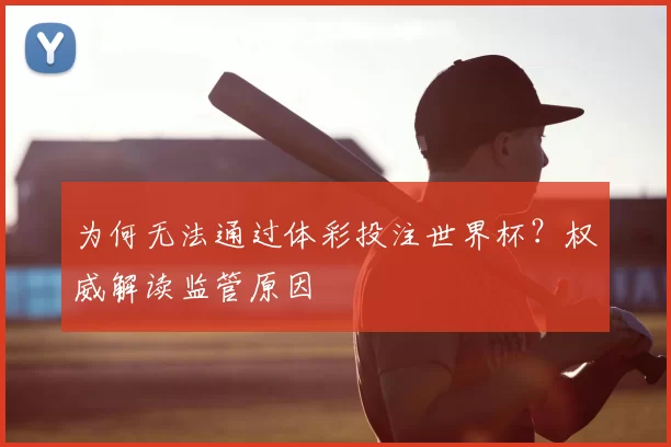 为何无法通过体彩投注世界杯?权威解读监管原因