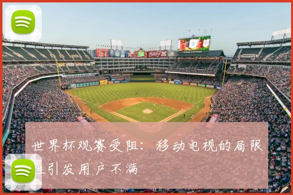 世界杯观赛受阻:移动电视的局限性引发用户不满